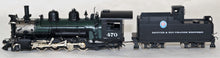 Hon3 Brass Sunset Models D&RGW K-28 Green Boiler, Tri Colored Herald