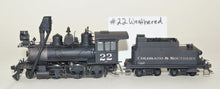 SN3 Overland Models C&S 2-6-0 #22 LIght Weather