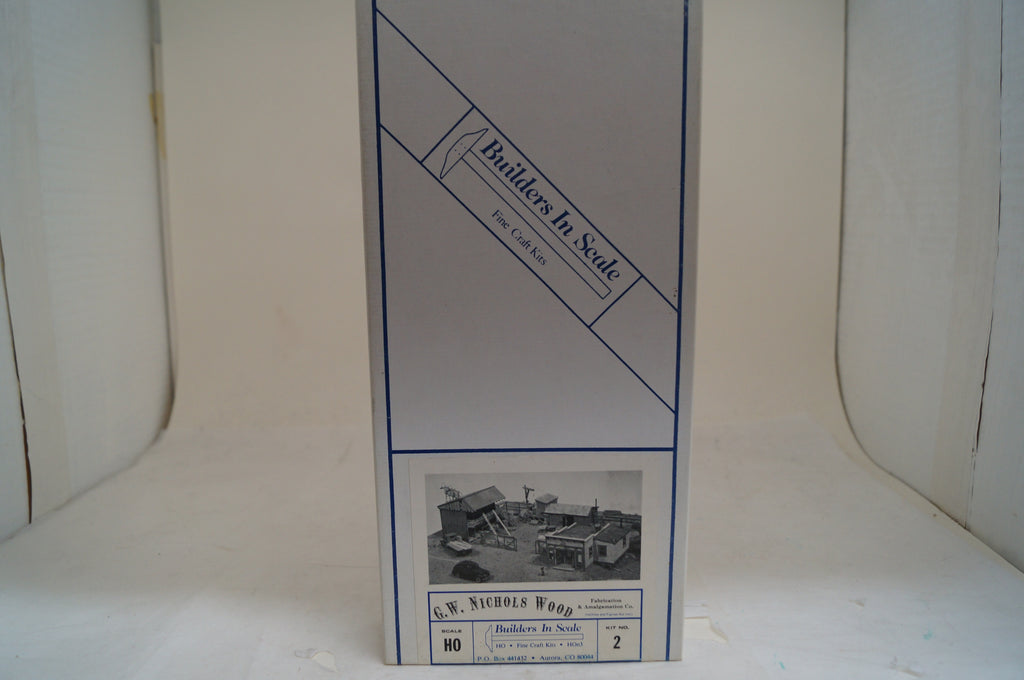 Ho Scale, Builders In Scale, G. W. Nichols Wood Fabrication