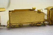 Hon3 Brass WMC The Durango Express Locomotive & Car Set, Unpainted