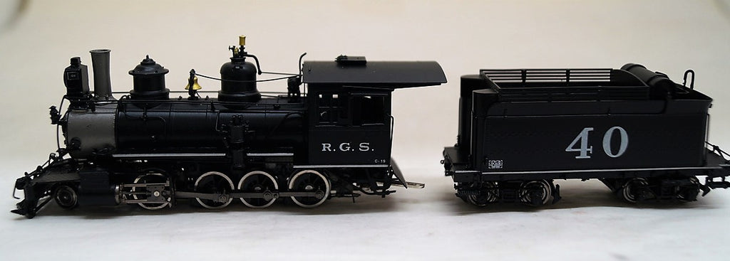Hon3 Brass PSC RGS C-19 #40 – Southwest Narrow Gauge