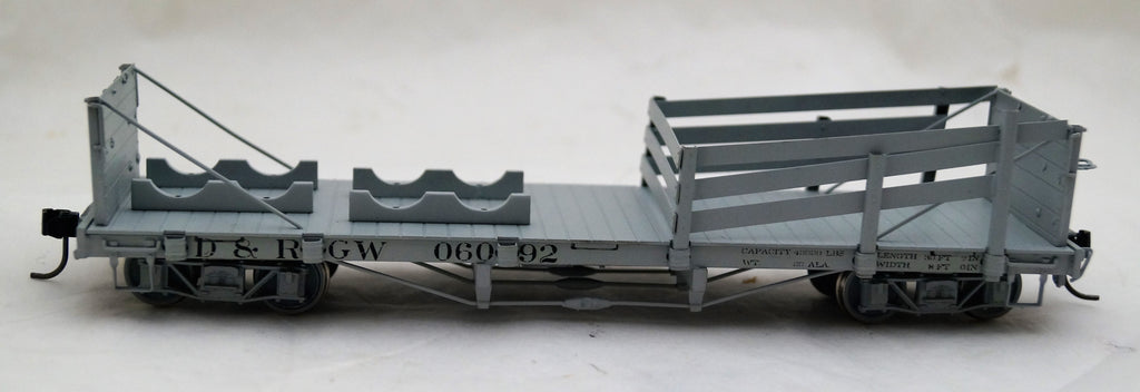 D&RGW Wheel Car 金属製　On3 ON3 Brass Wheel & Tie Car – Southwest Narrow Gauge