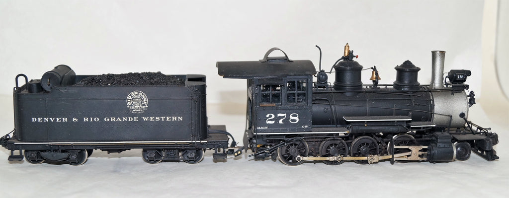 WESTSIDE M0DEL　HOn3　D&RGW　C-16　塗装済み完成品 On3 Westside Model Company D&RGW C-16 Pro Painted #278 Circa