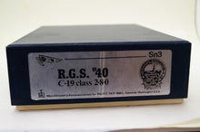 Sn3 Brass PFM C-19 RGS #40 Unpainted