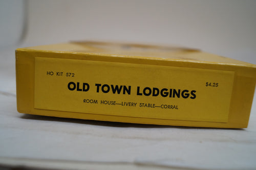 Ho E. Suydam & Co. Old Town Lodgings Room House-Livery Stable-Corral Kit