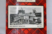Ho-Hon3 Scale, Campbell Scale Models, Kit #411, F. Schrock Meat Company