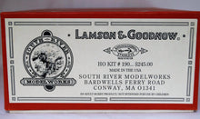 Ho Scale, South River Model Works Kit #190, Lamson & Goodnow