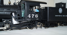 On3 Brass Berlyn Locomotive Works D&RGW K-28 2-8-2 #476