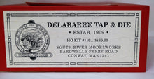 Ho Scale, South River Model Works Kit #110, Delabarre Tap & Die