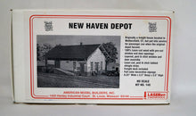 Ho Scale, American Model Builders Inc, Kit #148 New Haven Depot