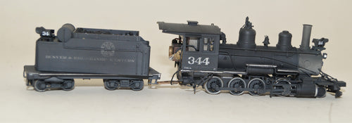 Hon3 Brass Balboa C-19 2-8-0 D&RGW, multiple numbers to choose from