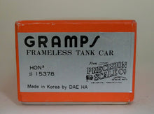 Hon3 PSC Brass Gramps frameless Tank Cars