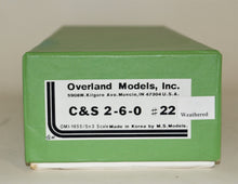 SN3 Overland Models C&S 2-6-0 #22 LIght Weather