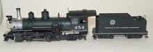 On3 Brass Berlyn Locomotive Works K-27 Green Boiler #454, wtih Tsunami