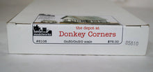 On3/On30 Banta Model Works Kit #6108, The Depot at Donkey Corners