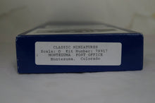 O scale Classic Miniatures Kit #78917 Montezuma Post Office