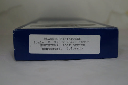 O scale Classic Miniatures Kit #78917 Montezuma Post Office