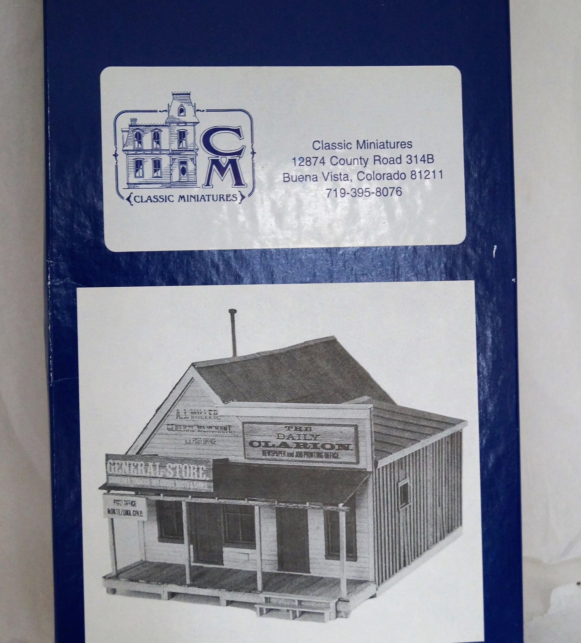 O scale Classic Miniatures Kit 78917 Montezuma Post Office Southwest