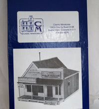 O scale Classic Miniatures Kit #78917 Montezuma Post Office