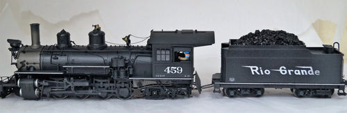 On3 Mountain Model Imports D&RGW K-27 #459, Flying Grande W/ Sound, Crew, Coal