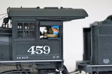 On3 Mountain Model Imports D&RGW K-27 #459, Flying Grande W/ Sound, Crew, Coal