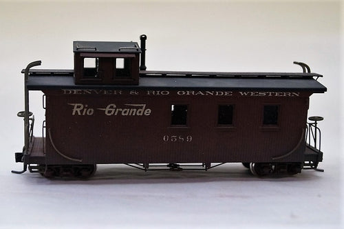 Hon3 Brass WMC D&RGW Caboose Prototype