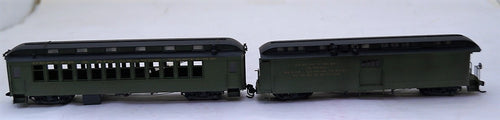 Hon3 Brass Custom Brass D&RGW Coach & Baggage Car Set