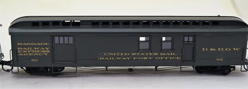 Hon3 Brass Custom Brass D&RGW Durango & 60 Two Car Set