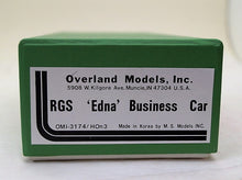 Hon3 Brass Overland RGS Edna Business Car, unpaointed