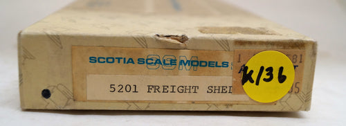 Hon3/Ho Scotia Scale Models Freight Shed Kit