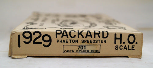 Ho National Motor Co. 1929 Packard Phaeton Speedster