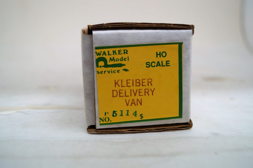 Ho Walker Model Service Kleiber Delivery Van Kit Southwest Narrow Gauge