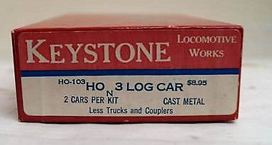 Hon3 Scale, Keystone Locomotive Works Log Car kit