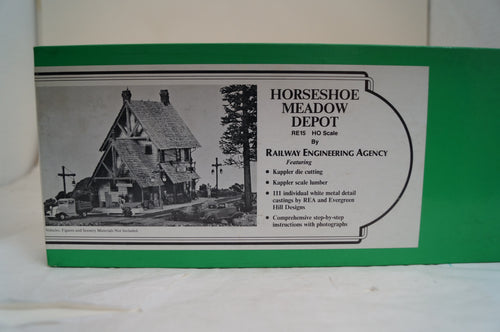 Ho Railway Engineering Agency Horseshoe Meadow Depot Kit