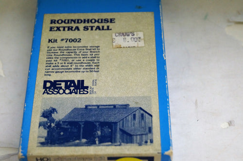 Ho Detail Associates Roundhouse Extra Stall Kit