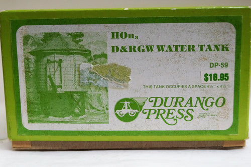 Ho Durango Press D&RGW Water Tank