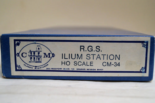 Ho Classic Miniatures RGS Ilium Station Kit