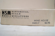 Ho Historical Scale Miniatures Mine House Kit