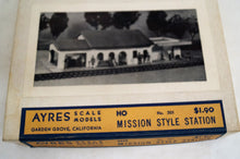 Ho Ayres Scale Models Mission Style Station Kit