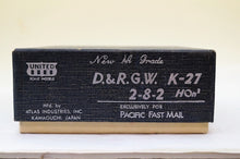 Hon3 Brass USM D&RGW PFM K-27, Unpainted