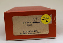 Hon3 Brass S.SOHO D&RGW Coach