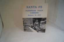 Santa Fe Passenger Train Consists January 10, 1937