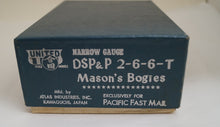 Hon3 Brass USM DSP&P Mason Bogie 266T, Unpainted