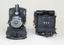 On3 Brass PSC D&RGW C-16 2-8-0 #223 Bug Herald