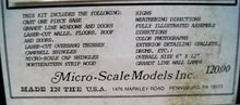 Ho/Hon3 Micro Scale Models C. Kline Machinery & Tool