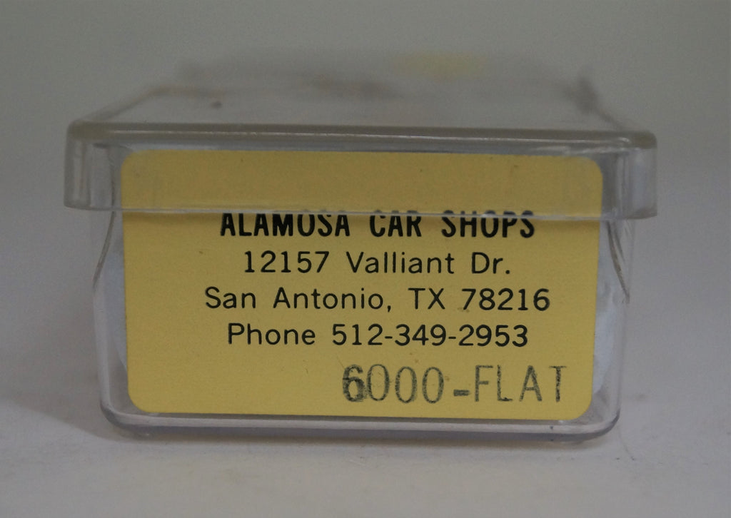 Hon3 Alamosa Car Shop 6000 Series Flat Cars Southwest Narrow Gauge