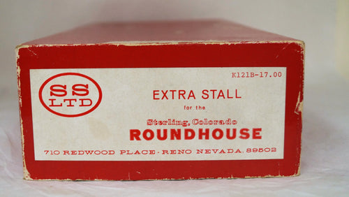 Ho Scale Structures Limited, kit #121B Sterling Colorado Round House Extra Stall Kit