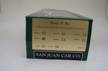 On30 San Juan Car Co. RTR 6000 Series Flat Cars with Model A Truck