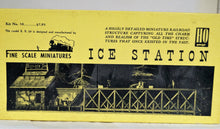 Ho Scale Fine Scale Miniatures, Kit #50, Ice Station