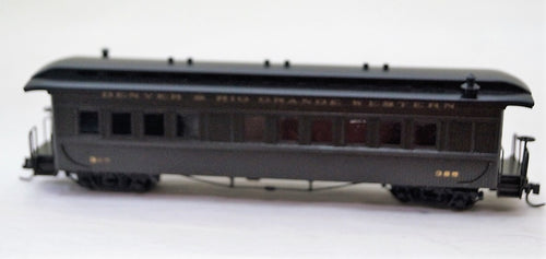 Hon3 Brass PFM D&RGW Coach #325